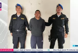 Mininter informa que PNP detuvo a supuesto mando terrorista Iván Quispe Palomino 