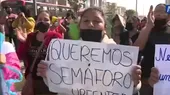Carabayllo: Vecinos realizan plantón para protestar por atropellos constantes  - Noticias de atropello