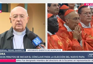 Cardenal Barreto: Nuevo papa debe seguir reformas de Francisco
