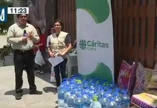 Caritas Lima anuncia que todas las parroquias de la Arquidiócesis de Lima son centros de acopio