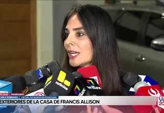 Carla Robbiano aguarda conteo rápido y resalta votación de Francis Allison