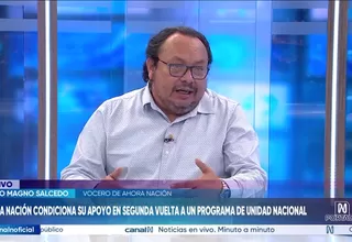 Carlo Magno Salcedo: No vamos a llegar a ningún acuerdo con Fuerza Popular