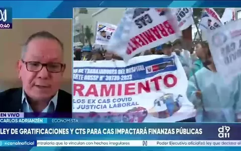 Carlos Adrianzén advierte impacto en finanzas públicas por gratificaciones y CTS a trabajadores CAS