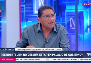 Carlos Álvarez asegura que quiso renunciar dos veces