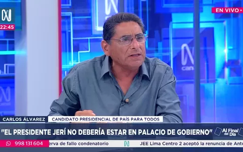 Carlos Álvarez asegura que quiso renunciar dos veces a su candidatura