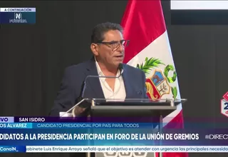 Carlos Álvarez propone pena de muerte y medidas contra extorsión