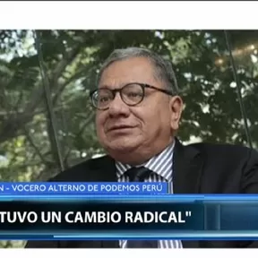 Carlos Anderson sobre cuestión de confianza: Guido Bellido tuvo un cambio radical