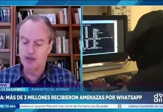 Carlos Basombrío: "La situación de la extorsión está empeorando"