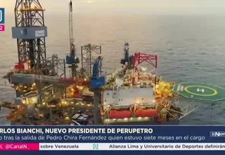 Carlos Bianchi asume presidencia del directorio de Perupetro