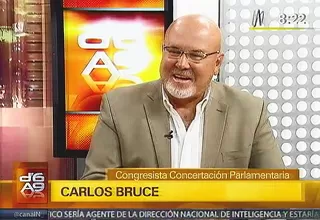 Carlos Bruce: Toledo tómate una valeriana y aguanta no más el caso Ecoteva