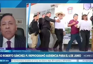 Carlos Caro: “Estamos ante una maniobra dilatoria de la defensa de Roberto Sánchez”