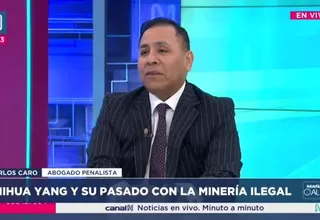 Carlos Caro: Fiscalía podría indagar nexos con empresas de Zhihua Yang