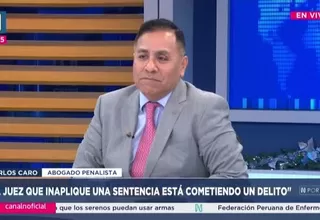 Carlos Caro: Poder Judicial debe acatar fallo sobre caso Cócteles