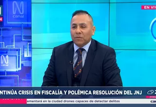 Carlos Caro: Resolución de la JNJ presenta serias irregularidades