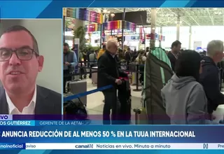 Carlos Gutiérrez: Reducción de la TUUA de transferencia es positiva, pero aún insuficiente