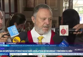 Carlos Mesía evita definir qué significa “desnaturalizar” el pedido de facultades