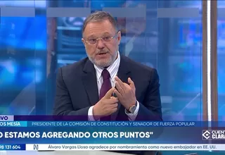 Carlos Mesía: “El Senado no es una cámara ratificatoria”