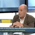 Carlos Tapia: Susana Villarán causa hoy decepción e indignación