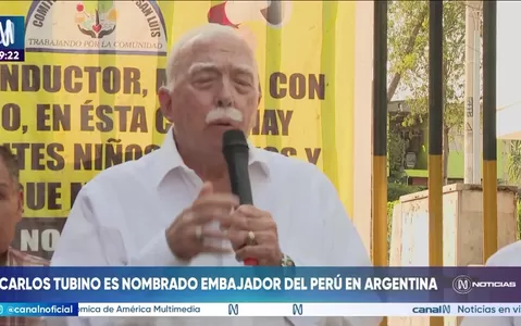 Carlos Tubino es designado embajador del Perú en Argentina