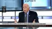 Carlos Tubino: “Hay todo un complot contra Fuerza Popular” - Noticias de complot