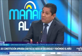 Carlos Yalta plantea que Senado no reincorpore materias rechazadas en delegación de facultades