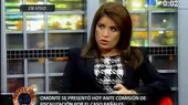 Carmen Omonte: Corresponde pena de cárcel por corrupción en compra de pañales - Noticias de mimp