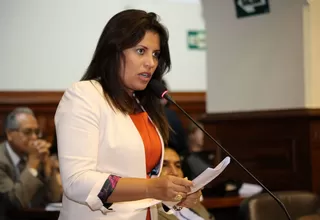 Carmen Omonte votará a favor de darle la confianza al gabinete Cateriano