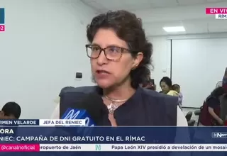 Carmen Velarde señala que no hubo filtración de datos y que cumplió la ley en difusión del padrón electoral