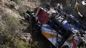 Matucana: Se eleva a 34 la cifra de fallecidos y a 21 la de heridos tras volcadura de bus - Noticias de rosario-central