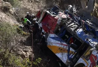 Matucana: Se eleva a 34 la cifra de fallecidos y a 21 la de heridos tras volcadura de bus