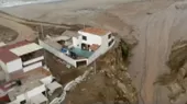Una casa en Punta Hermosa a punto de colapsar ante posible nuevo huaico - Noticias de jesus-maria