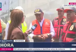 Casaretto respalda a bomberos y pide liberar vías en Centro Histórico