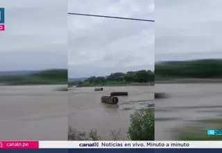 Caseríos de la sierra piurana quedan aislados tras crecida de ríos