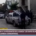 Capturan a 16 integrantes de una banda de narcotraficantes en Casma