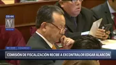 Caso Chinchero: excontralor Edgar Alarcón se presenta en el Congreso - Noticias de fiorella-molinelli