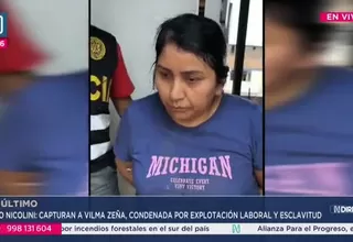 Caso Galería Nicolini: Capturan a Vilma Zeña Santamaría, condenada por explotación laboral y esclavitud