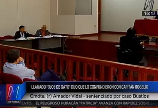 Caso Hugo Bustíos: Amador Vidal dijo que lo confundieron con otro militar