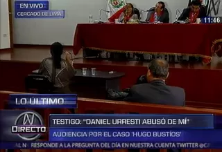 Caso Hugo Bustíos: testigo afirma que Daniel Urresti la violó dos veces