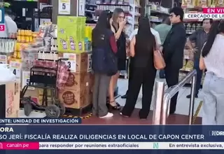 Caso José Jerí: Fiscalía realiza diligencias en local de Capon Center