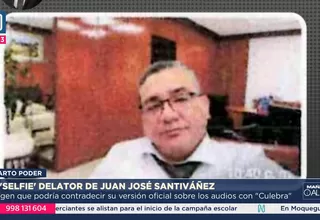 Caso Juan José Santiváñez: El 'selfie' delator