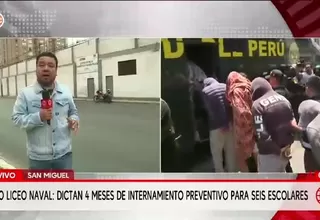 Caso Liceo Naval: Seis menores pasan a Maranguita tras decisión del Poder Judicial