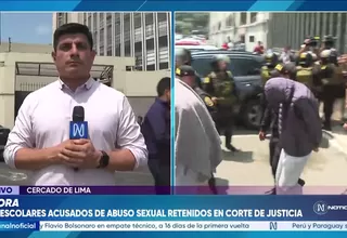 Caso Liceo Naval: Seis adolescentes son trasladados al Juzgado de Familia para evaluar internación preventiva