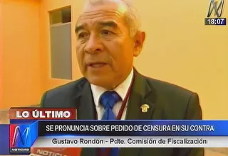 Rondón: Denuncia en mi contra revela que “vamos por buen camino” en el caso Nadine