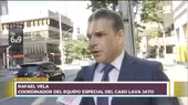 Caso Odebrecht: Fiscal Vela indicó que interrogatorios serán sobre proyecto Olmos - Noticias de interrogatorio
