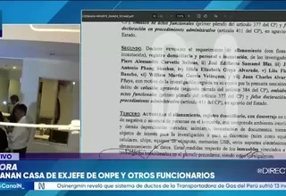 Caso ONPE: PJ descarta detención de Piero Corvetto pero ordena incautaciones