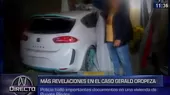 Caso Oropeza: Policía encontró documentos durante incautación de auto - Noticias de gerald-oropeza