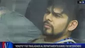 Caso Oropeza: 'Renzito' fue trasladado a departamento donde fue detenido - Noticias de gerald-oropeza