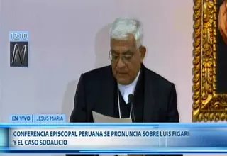 Conferencia Episcopal: Prohibición para que Figari regrese a Perú no es absoluta