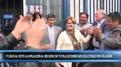 Caso Villarán: sala deja al voto apelación al recurso de tutela de derechos - Noticias de susana-chavez
