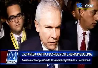 Luis Castañeda sobre despidos: gastos en planilla aumentaron en 400%